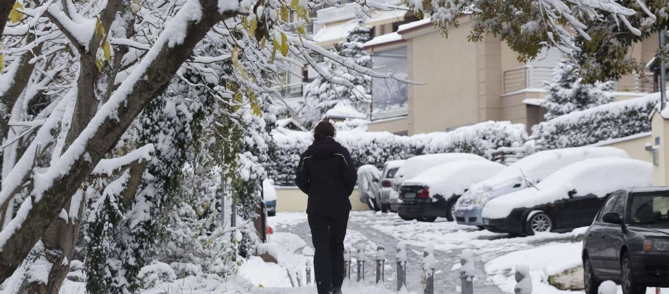 Δείτε που θα χιονίσει μέχρι το Σάββατο σύμφωνα με τον Γ. Καλλιάνο